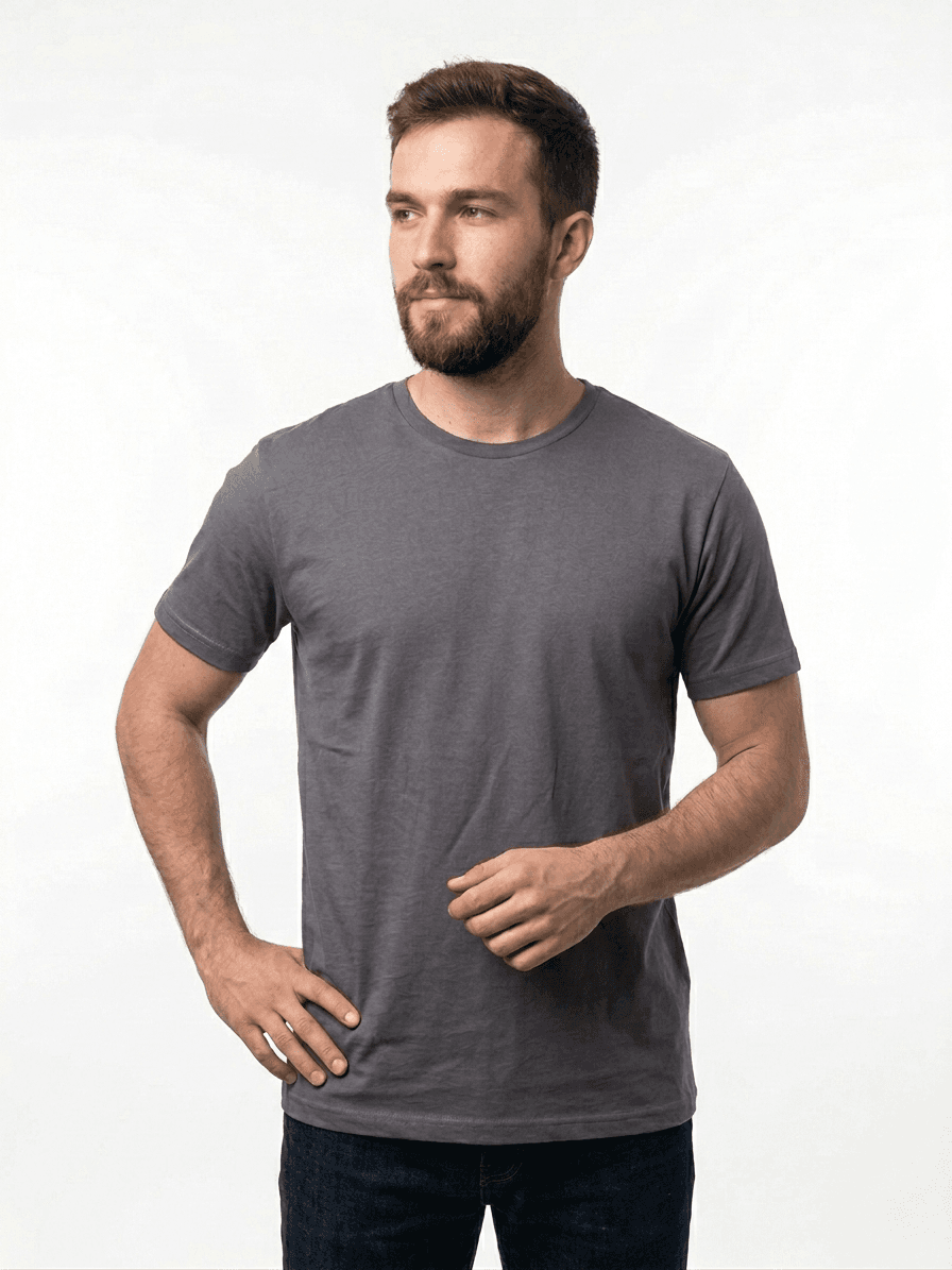Remera Clásica Cuello Redondo